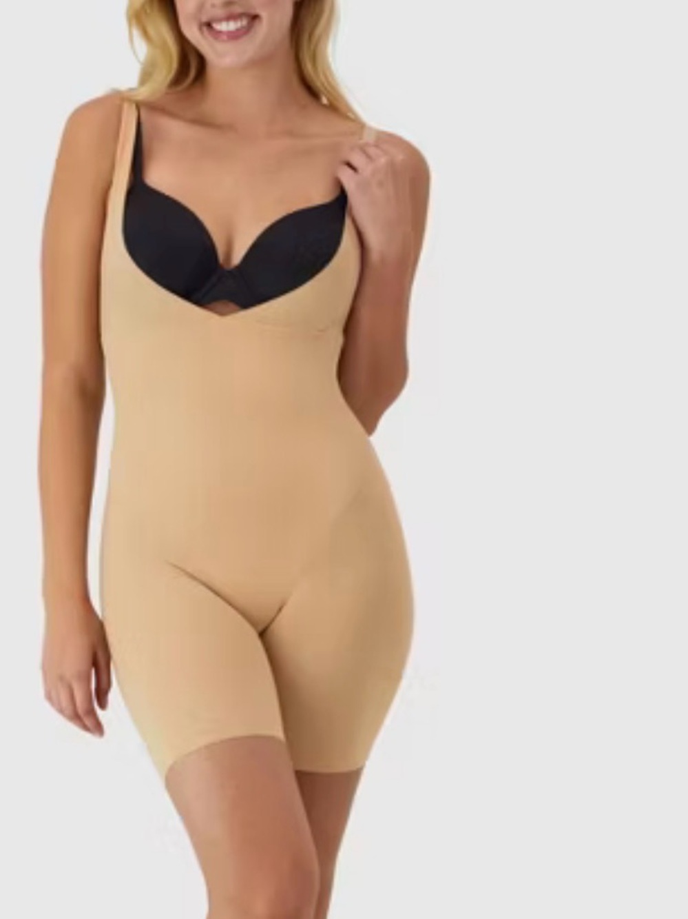 Maidenform Nude/Tan Full Coverage Shaping Bodysuit